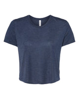 BELLA + CANVAS® Women’s Crewneck Short Sleeve Flowy Crop Tee