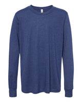 BELLA + CANVAS® Youth Triblend Long Sleeve Crewneck Tee - 3513Y