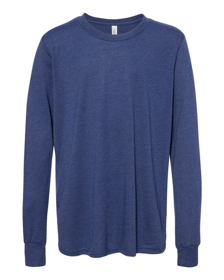 BELLA + CANVAS® Youth Triblend Long Sleeve Crewneck Tee - 3513Y