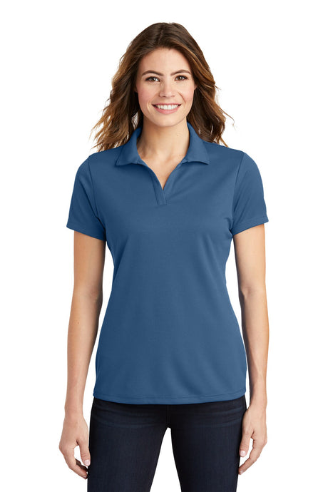 Sport-Tek® Women's Posi Charge Racer Collared Short Sleeve Mesh Polo