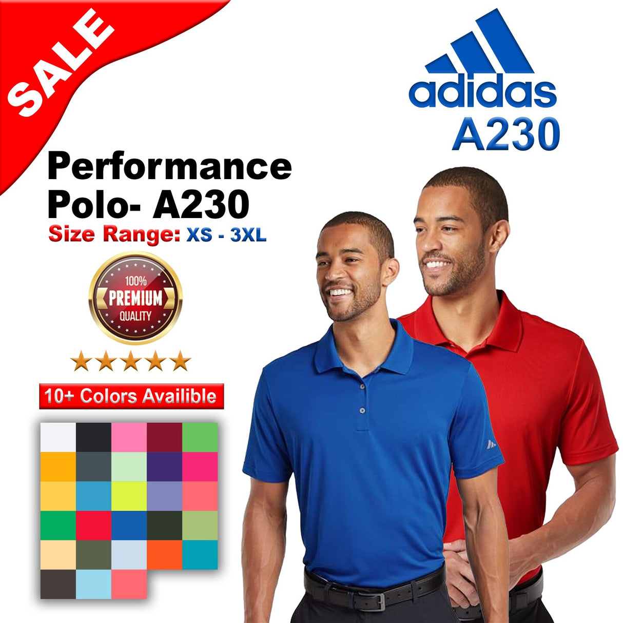 Adidas® Performance Polo