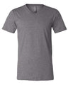 BELLA + CANVAS® Heather CVC Short Sleeve V-Neck Tee