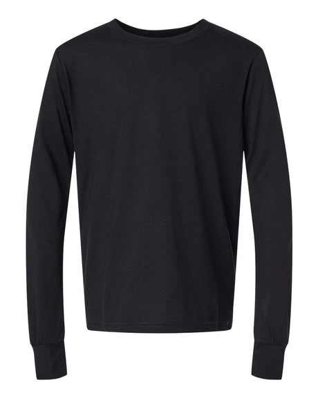 BELLA + CANVAS® Youth Triblend Long Sleeve Crewneck Tee - 3513Y