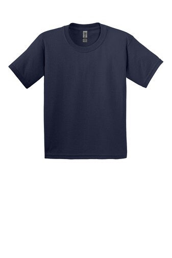 Gildan Youth Ultra Cotton Crew Neck Short Sleeve T-Shirt for Kids | Soft Heavyweight Cotton Tee