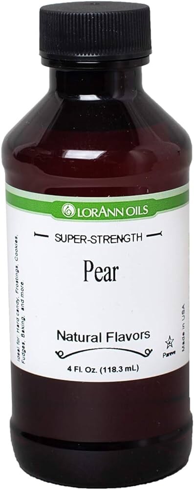 LorAnn Pear Flavor 1 oz for Candy, Chocolate, or Icing