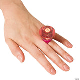 Kids' Light-Up Diamond-Shaped Rings - 12 Pc.