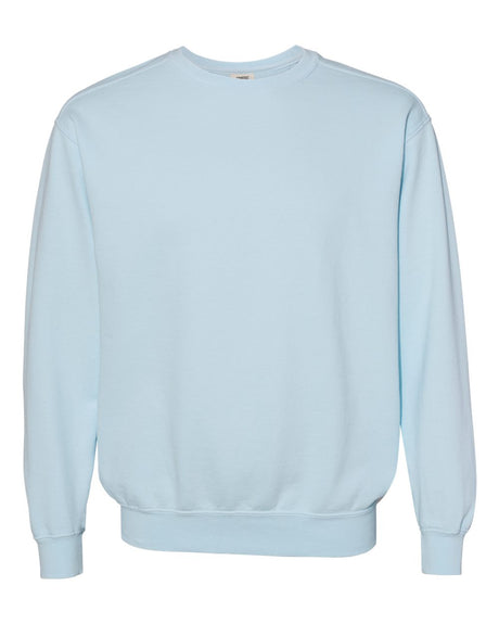 Comfort Colors® Garment Dyed Crewneck Long Sleeve Sweatshirt