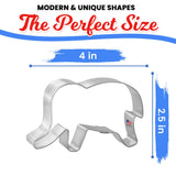 Elephant Cookie Cutter 4 in B971