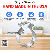 Diamond Ring Cookie Cutter 3 in B1713