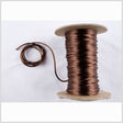 1mm Medium Brown Rattail Cord