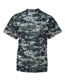 Camiseta juvenil con camuflaje digital
