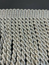 Bullion Fringe Bullion Fringe - Silver, 6" Width (1 Yard)