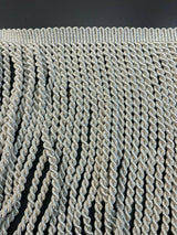 Bullion Fringe Bullion Fringe - Silver, 6" Width (1 Yard)
