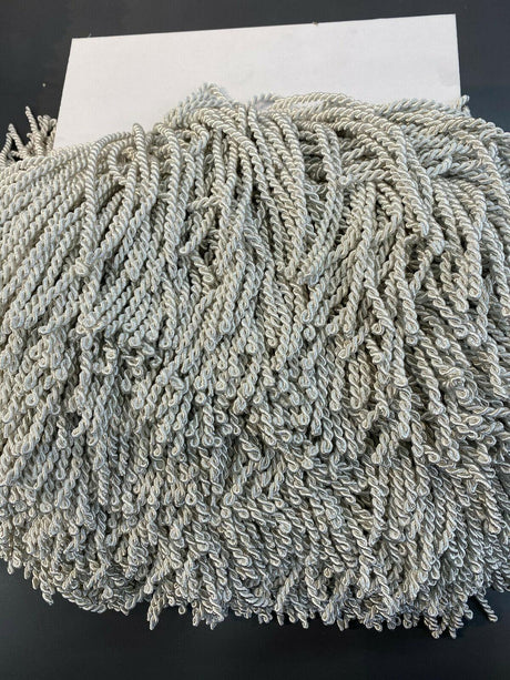 Bullion Fringe Bullion Fringe - Silver, 6" Width (1 Yard)