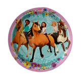 DreamWorks Spirit Riding Free Paper Dessert Plates 8 Count Party Tableware