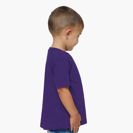 Image 1: Bella Canvas Toddler Crewneck Short Sleeve Jersey TeeImage 2: Soft jersey crewneck t-shirt for toddlersImage 3: Bella Canvas kids short sleeve shirtImage 4: Blank toddler tee for custom printingImage 5: Lightweight cotton jersey toddler apparelImage 6: Comfortable everyday kids t-shirt