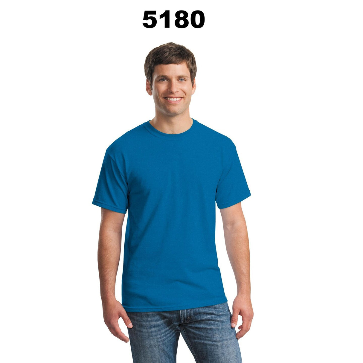 Hanes® Beefy Crewneck Short Sleeve T-Shirt