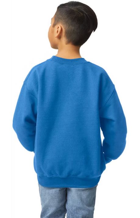 GILDAN Heavy Blend Youth Crewneck Long Sleeve Sweatshirt