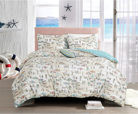 Surf Twin Full Size Comforter Set