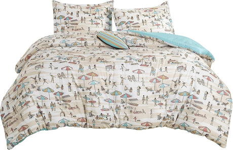 Surf Twin Full Size Comforter Set
