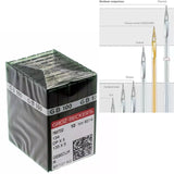 100 Pieces GROZ-BECKERT 134 DPX5 135X5 GEBEDUR Sewing Machine Needles