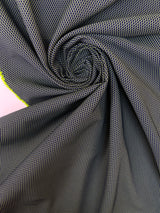 Polyester Jacquard Geometric Green Blue