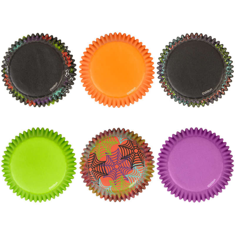 Wilton Happy Halloween Standard Cupcake Liners, 150-Count