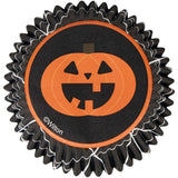 Wilton Halloween Jack-o'-Lantern Cupcake Liners, 75-Count