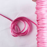 2mm Shocking Pink Rattail Cord