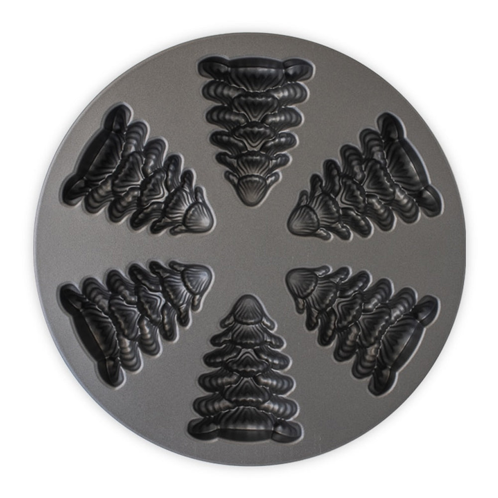 Nordic Ware Evergreen Cakelet Pan, 6 Cavities