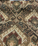 Swavelle Sarto Chenille Fabric - Mahogany Damask, 56" Width (1 Yard)