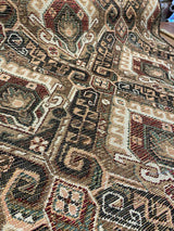 Swavelle Sarto Chenille Fabric - Mahogany Damask, 56" Width (1 Yard)