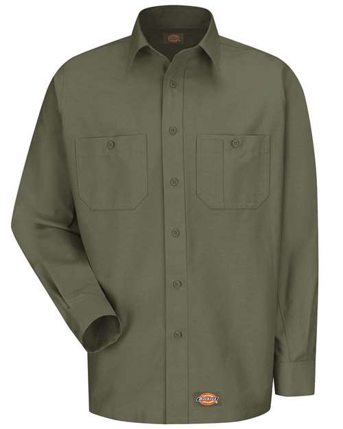 Dickies Men's Long Sleeve Work Shirt WS10