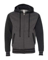 Independent Trading Co. Unisex Heavyweight Varsity Full-Zip Hooded Sweatshirt