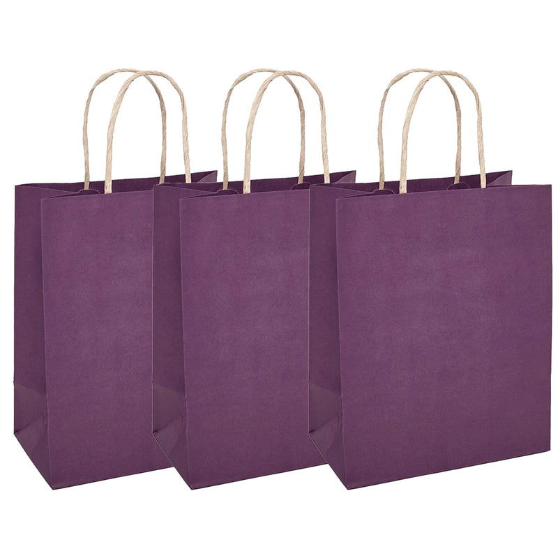 Space-Efficient Kraft Paper Bag 5.5" x 3.25" x 8.375"