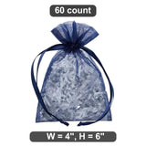 4” x 6” Organza Drawstring Bags Great for Favors