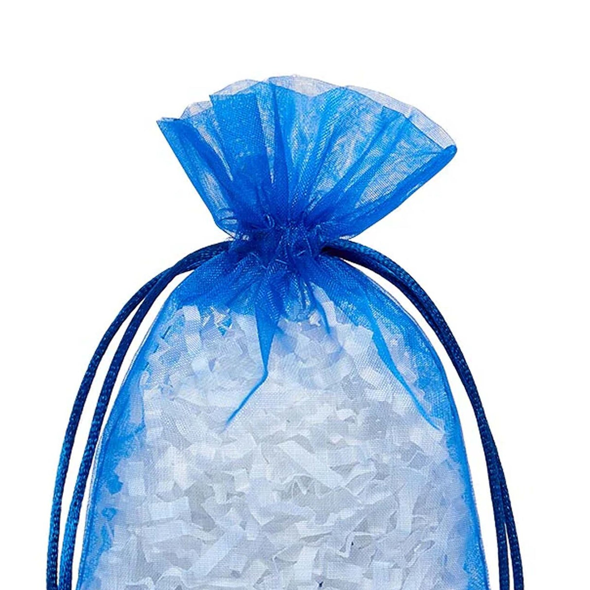 Flat Bottom Organza Bags 3 1/2''x1''x5 1/2'' for Gifts and Jewelry