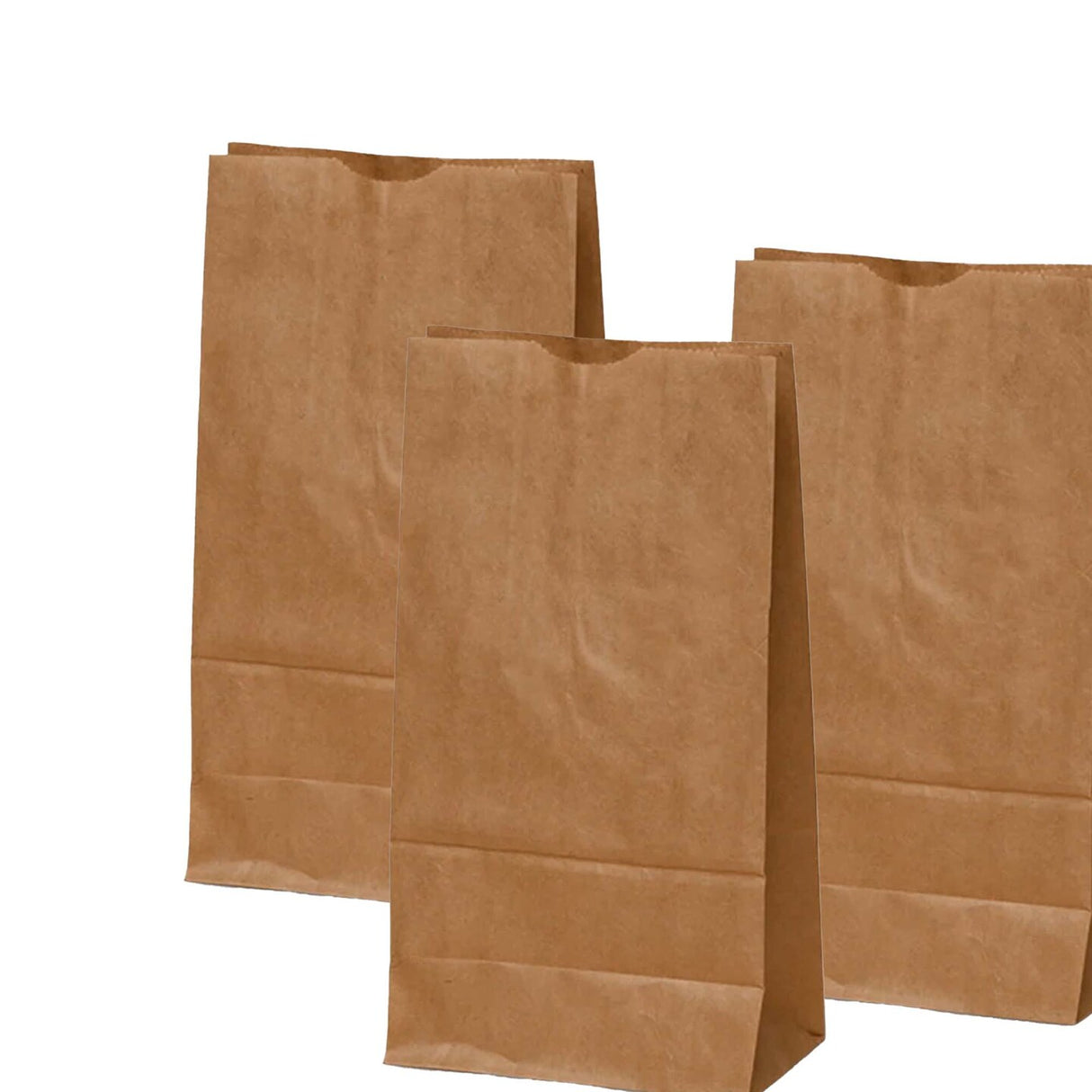 Kraft Storage Bags 8 3/8'' x 5 1/4'' x 18''
