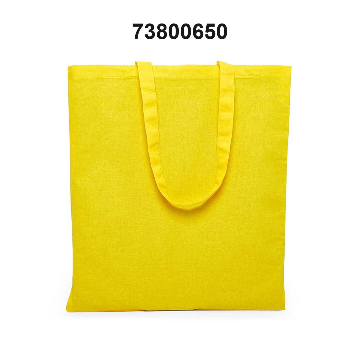 Practical Flat Cotton Tote 15" x 16 1/2"