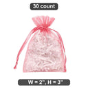 2" x 3" Organza Bag Compact Gift Wrapping Solution