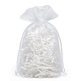 Flat Bottom Organza Bags 3 1/2'' x 1''x 5 1/2'' for Gift Wrapping