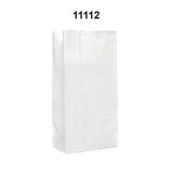 White Packaging Bags 7'' x 4 1/2'' x 13 3/4''