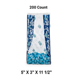 Christmas Patterned Cello Bags 5” x 3” x 11.5”