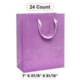 Chic Glitter Grain Euro Totes 7'' x 3 7/8'' x 9 1/16'' for Stylish Packaging