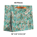 Fun Patterned Gift Bags 10" x 5" x 12-1/2"