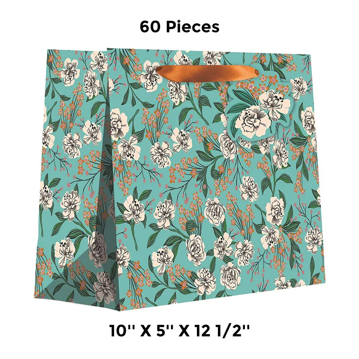 Fun Patterned Gift Bags 10" X 5" X 12-1/2"
