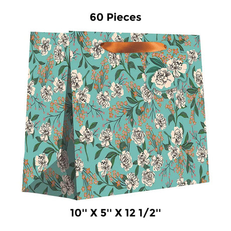 Fun Patterned Gift Bags 10" X 5" X 12-1/2"