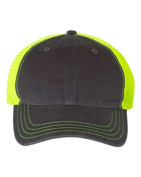 Richardson wool blend flat bill trucker cap for casual wear