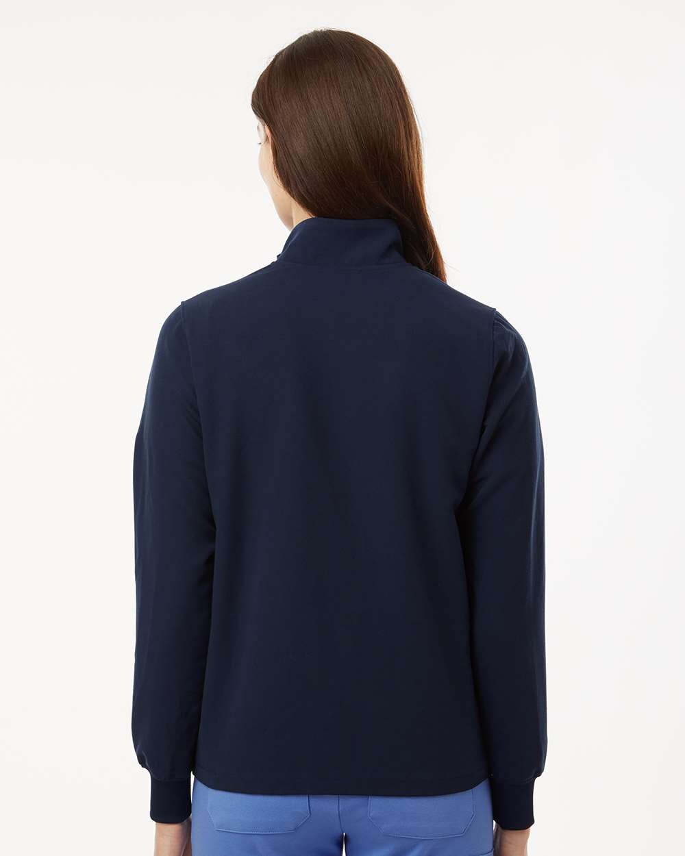 Jaanuu® Women's Ceri Essential Full-Zip 6 Pocket Scrub Jacket