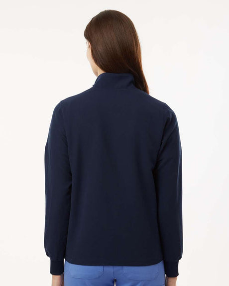 Jaanuu® Women's Ceri Essential Full-Zip 6 Pocket Scrub Jacket